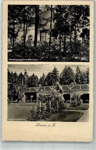 Hanau 1935 Krankenhaus Erholungsheim