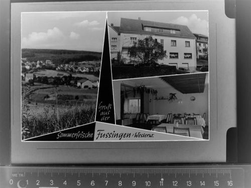 65620 W6251 Fussingen GLASNEGATIV