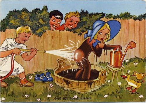1965 Bad Bramstedt, Humor, Küken,Schöning & Co AKU1