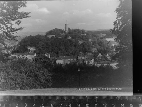 Bielefeld Blick auf die Sparrenburg