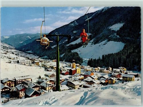 Saalbach Bernkogel-Sessellift Winter