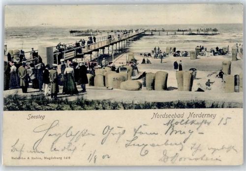 Norderney Strand, Seesteg