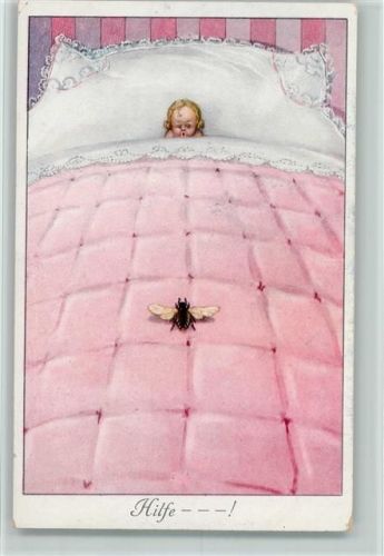 Die Biene und das Kind im Bett - "Hilfe"