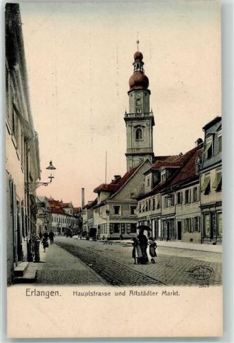 Erlangen Hauptstraße Altstädter Markt
