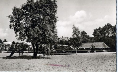 21483 W2059 Güster um 1950/60 - Güster Kr. Herzogt. Lauenburg, Strandpavillon,Heinr. C. Otto AKU2