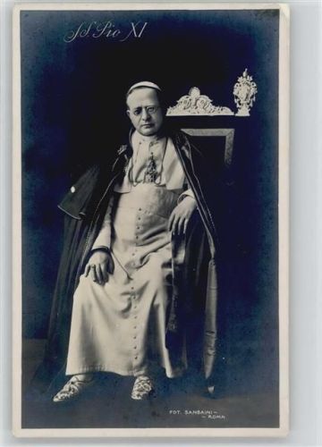 1922 - 1939 Pio XI Foto AK
