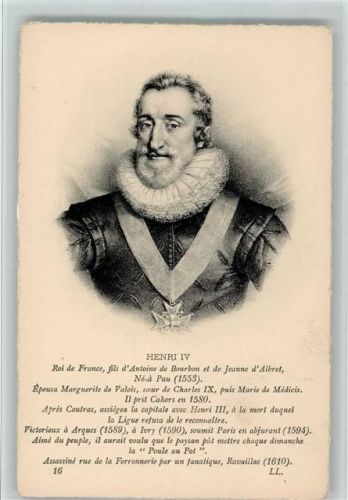 ND Phot. Nr. 16 Henri IV