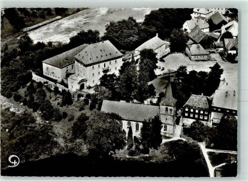 Lichtenfels Schloß Schney Fliegeraufnahme