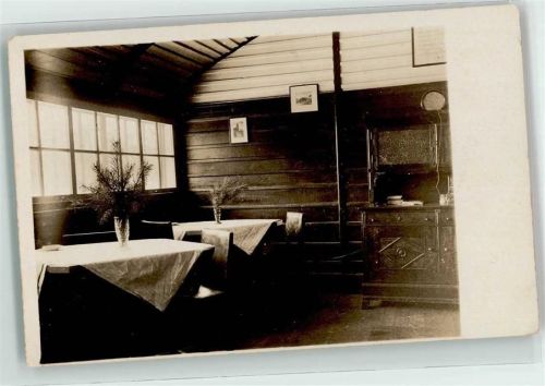 Marienburg 1931 Gastraum des Erholungsheim Ort handschriftlich