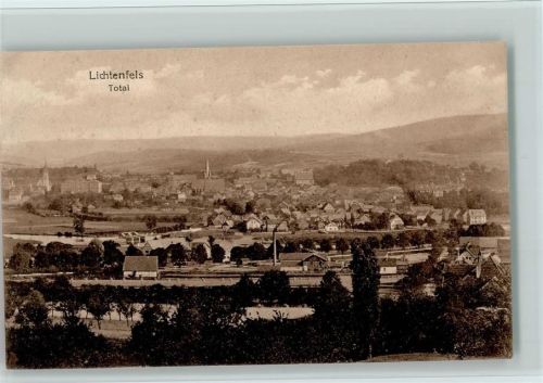 Lichtenfels Blick auf Lichtenfels