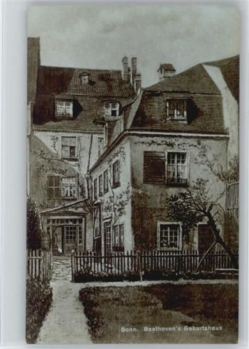 Bonn Geburtshaus Foto AK ca 1915