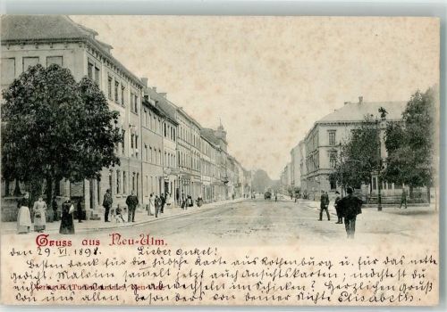 Neu-Ulm 1898 Krieger-Denkmal