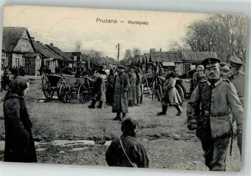 Pruschany 1917 Uniform Marktplatz