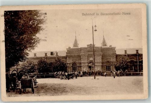 Baranowitschi 1922 Bahnhof