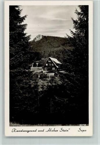 Oberschönau Waldhotel Kanzlersgrund und Hoher Stein Foto Sepo