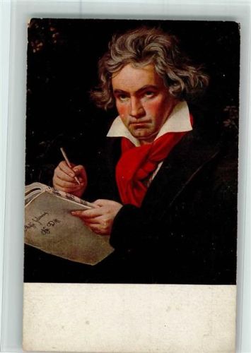 Gemälde von Stieler AK Beethoven, L. van