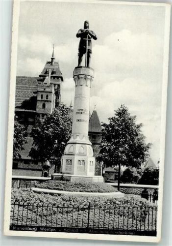 Marienburg Malbork - Schloss Abstimmungs Denkmal