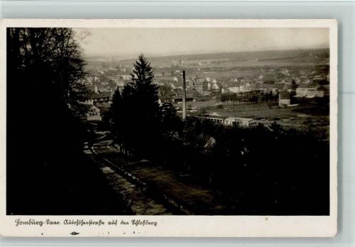 Homburg 1940 Autohöhenstraße auf dem Schloßberg AK