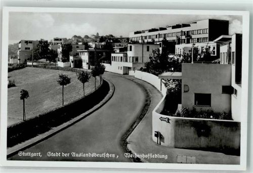 Stuttgart 1930 Weissenhofsiedlung Stadt der Auslandsdeutschen