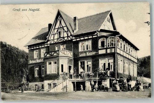Nagold 1907 Kurhaus Waldlust
