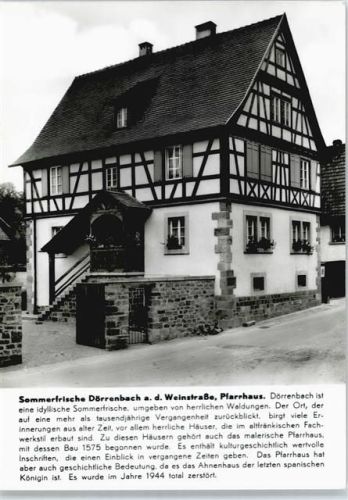 Dörrenbach Pfarrhaus