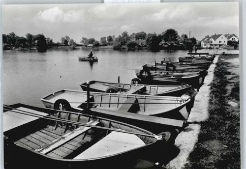 Selm See Boot Panorama