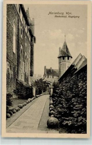 Marienburg Malbork - Hochschloss Kugelgang