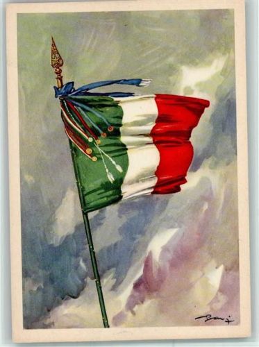 Fahne - Italien AK Corpo Delle Guardie DI P.S. AK
