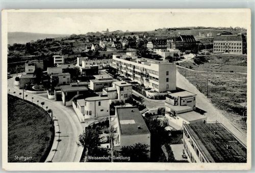W7000 Stuttgart Weissenhofsiedlung Bauhaus 1932