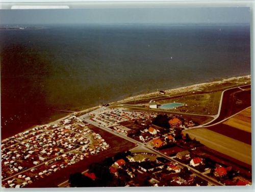 Dangast Luftaufnahme Kurhaus-Campingplatz Schwimmbad