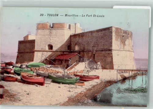 Toulon Le Fort St.Louis Hafen Fischerboote