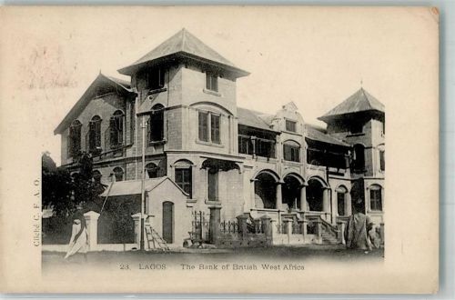 Lagos 1910 The Bank of British West Africa