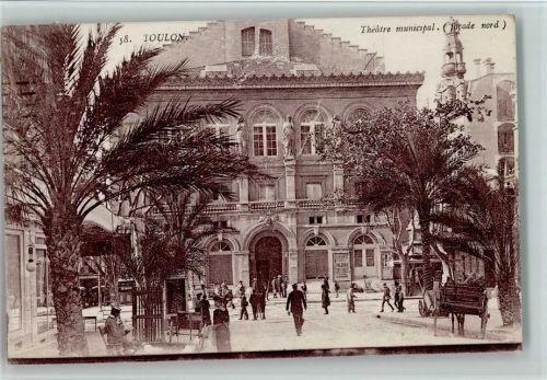 Toulon 1922 Theater AK Gute Erhaltung