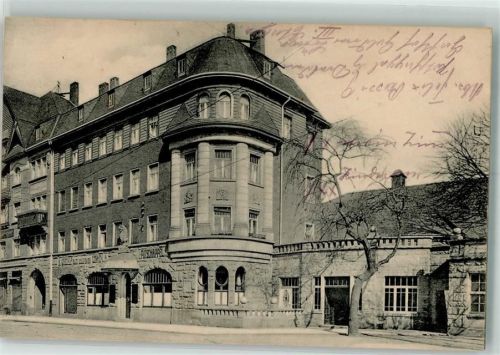 01705 O8210 Potschappel Foto AK Hotel Goldener Löwe