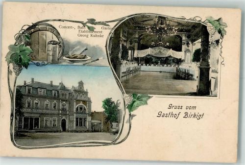 Potschappel Gasthaus Birkigt Ball- und Konzertgarten Bierkrug