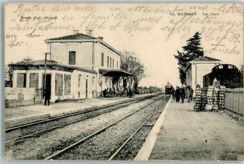 Sanary-sur-Mer 1906 Bahnhof