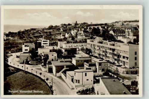 Stuttgart 1928 - 1930 Weissenhofsiedlung Verlag Hans Böttcher Nr. 2140