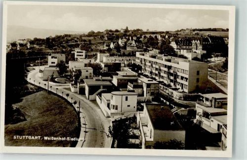 Stuttgart 1929 Weissenhofsiedlung