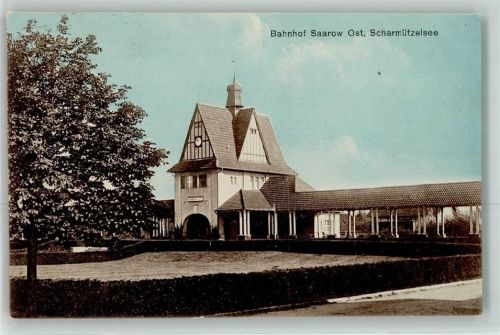 Bad Saarow 1918 Bahnhof Scharmützelsee