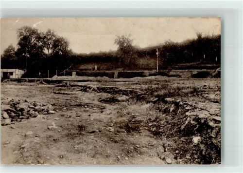 01705 O8210 Deuben 1926 Foto AK Unwetterkatastrophe 1926 Sportplatz d. Arb.-Turn- und Sportvereins