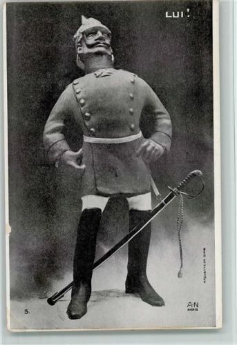 A.N, Paris Nr. 5 - Skulptur Kaiser Wilhelm "Lui" AK