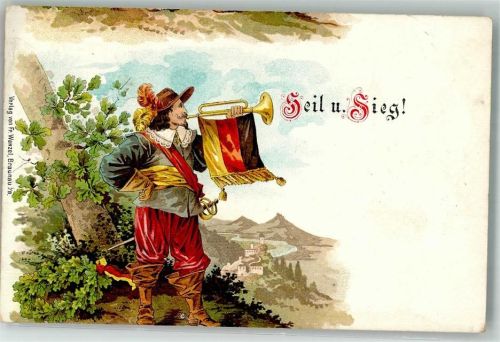 Heil und Sieg Verlag Wenzel Politik Patriotik 1900