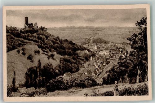 W6905 Schriesheim Strahlenburg Verlag Edm. von König 3691 b Hoffmann, H. 1925 Künstlerkarte