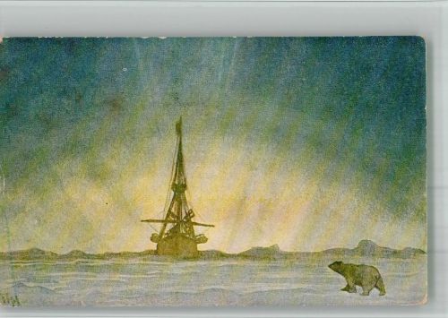 Polarschiff Fram Schiffspost Eisbär Norwegen Expedition Nordpol BOAKC