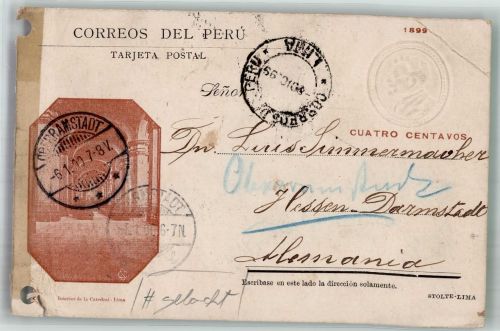 Lima 1900 Gebrauchsspuren gelocht