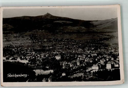 Liberec Reichenberg i. Böhmen 1940 Foto AK Nachgebühr