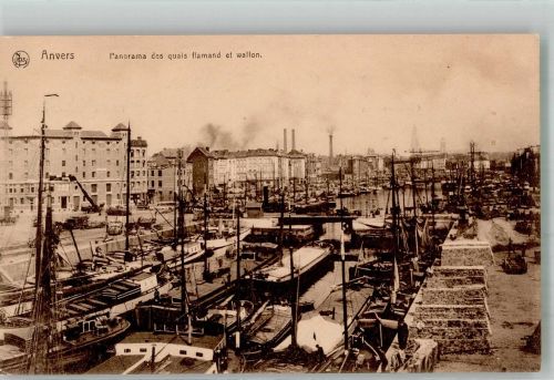 Antwerpen Anvers Foto AK Hafen