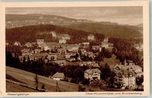 Brückenberg Karpacz Gorny Foto AK Oberkrummhübel