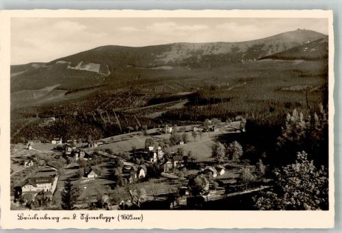 Brückenberg Karpacz Gorny Foto AK Schneekoppe