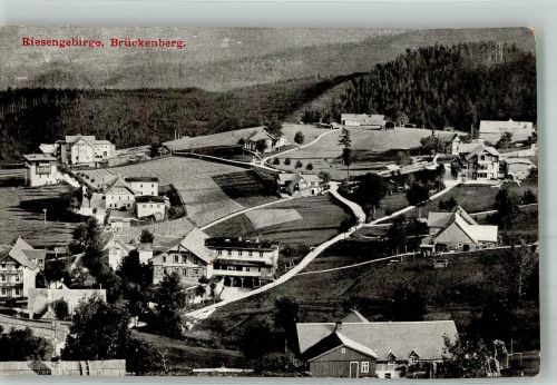 Brückenberg Karpacz Gorny Foto AK Riesengebirge